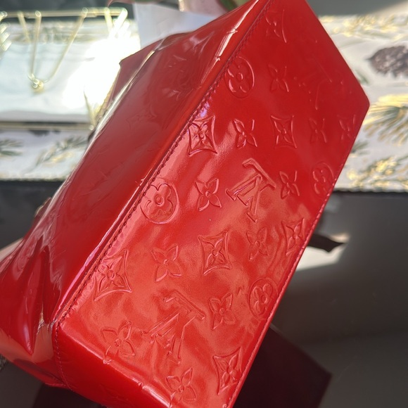 Louis Vuitton Mini Red Vernis Tote Bag - Picture 5 of 13